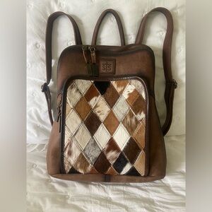 STS Ranchwear Diamond Cowhide Leather Backpack